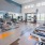 Fitness room with ellipticals and mirrors