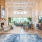Leasing center with woodfloors and lounge area