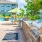 Grilling station near the pool